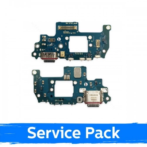 Įkrovimo jungtis skirta Samsung S721 S24 FE su lankstė / Plata (Service Pack)