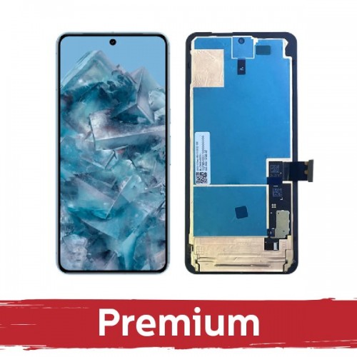 LCD ekranas skirtas Google Pixel 8 Pro juodas su rėmu OEM