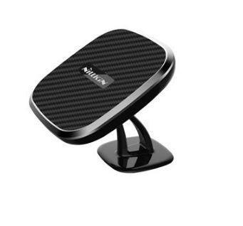 Belaidis automobilinis įkroviklis+laikiklis Nillkin magnetinis (10W) juodas