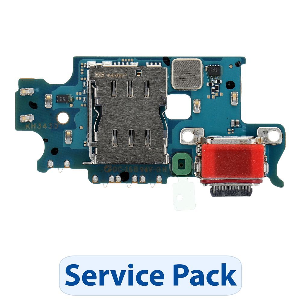 ServicePack įkrovimo plokštė SAMSUNG S23 Plus S916B GH96-15620A