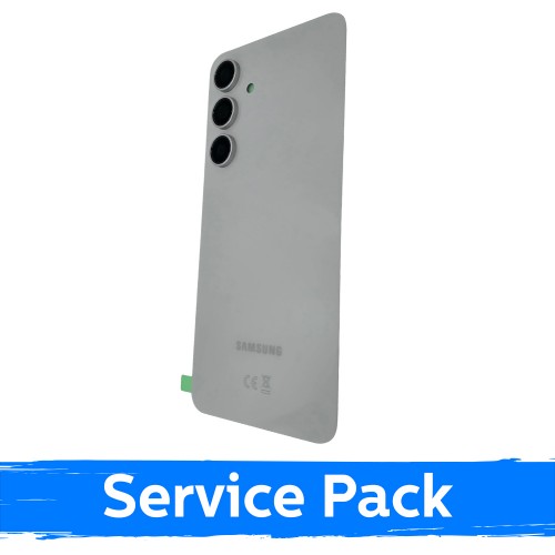 Back Cover Compatible With Samsung S721 S24 FE / Gray / (Service Pack)
