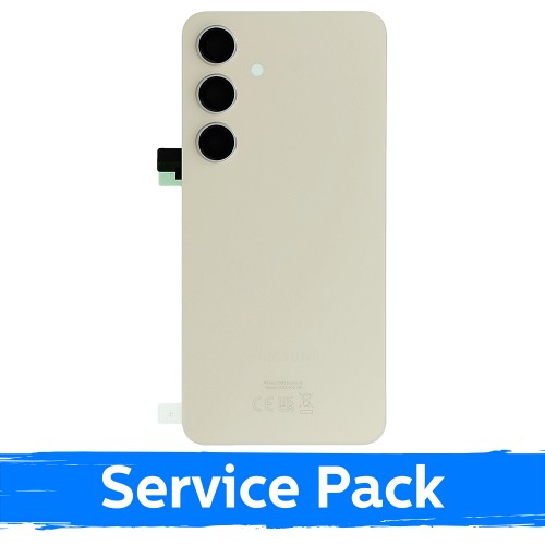 Galinis dangtelis skirtas Samsung S921 S24 / Gintaro geltona / (Service Pack)