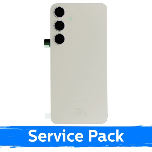 Galinis dangtelis skirtas Samsung S926 S24 Plus / Gintaro geltona / (Service Pack)