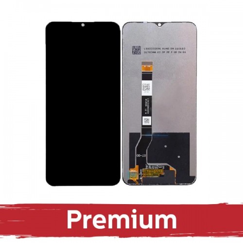 LCD Display Compatible With Realme Narzo 50 5G / V23 4G (OPPO A97 5G) Black OEM