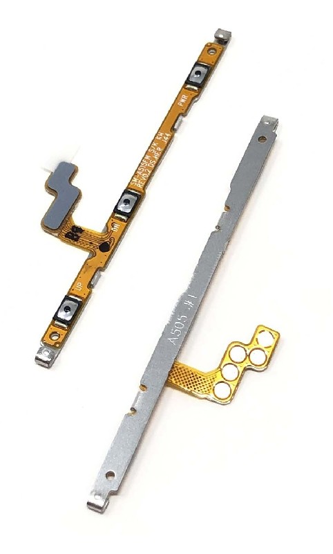 Шлейф Samsung A515 A51 2020/A715 A71 2020 кнопки питания и регулировки громкости Оригинал (сервисная упаковка)