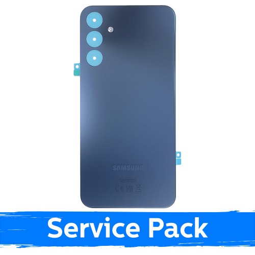 Задняя крышка совместима с Samsung A156 A15 5G / сине-чёрный / (Service Pack)