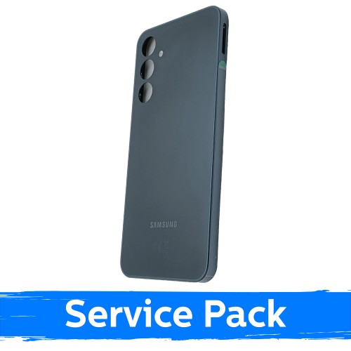 Задняя крышка совместима с Samsung A165 A16 4G / сине-чёрный / (Service Pack)