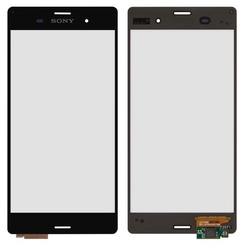 Сенсорный экран Sony D6603 Xperia Z3 чёрный Оригинал