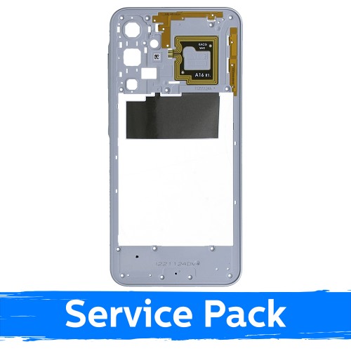 Задняя крышка для Samsung A166 A16 5G / светло-серый / (Service Pack)