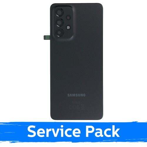 Back Cover Compatible With Samsung A336 A33 5G / Awesome Black / (Service Pack)