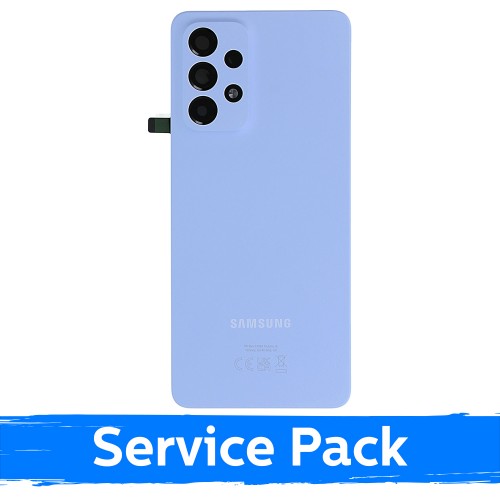 Задняя крышка для Samsung A336 A33 5G / синий / (Service Pack)