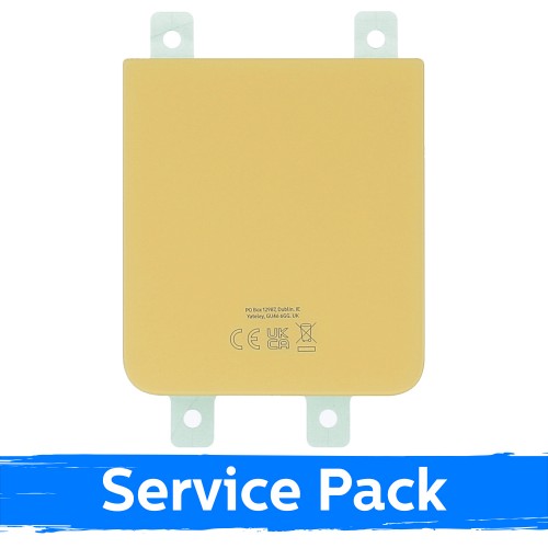Задняя крышка для Samsung F731 Z Flip5 / жёлтый / (Service Pack)