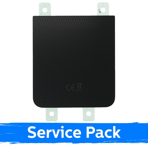 Back Cover Compatible With Samsung F741 Z Flip6 / Crafted Black / (Service Pack)