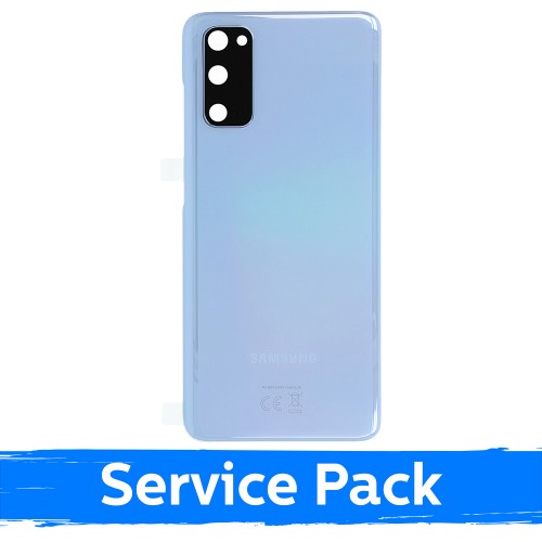 Back Cover Compatible With Samsung G980 (G981) S20 / Cloud Blue / (Service Pack)