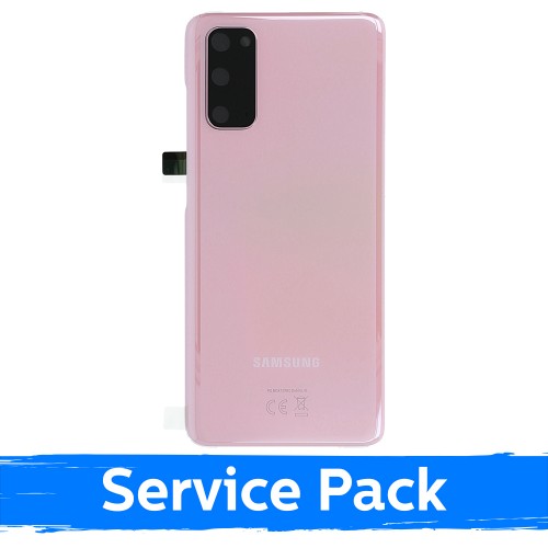 Galinis dangtelis suderinamas su Samsung G980 (G981) S20 / Cloud rožinė / (Service Pack)