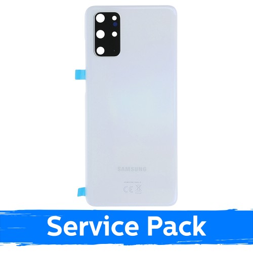 Задняя крышка для Samsung G985 S20 Plus / Cloud White / (Service Pack)