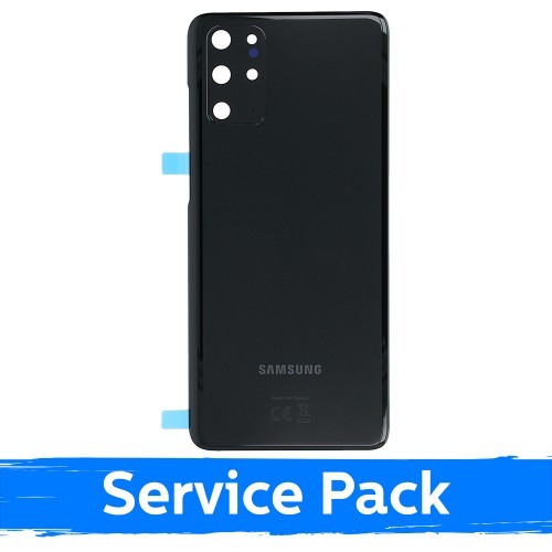 Galinis dangtelis suderinamas su Samsung G985 S20 Plus / Cosmic juoda / (Service Pack)