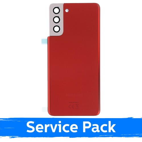 Back Cover Compatible With Samsung G996 S21 Plus / Phantom Red / (Service Pack)