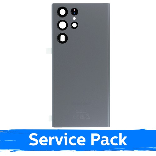 Galinis dangtelis suderinamas su Samsung S908 S22 Ultra / Graphite / (Service Pack)