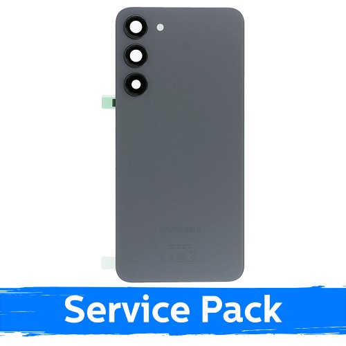 Galinis dangtelis suderinamas su Samsung S916 S23 Plus / Graphite / (Service Pack)