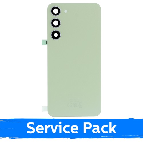 Back Cover Compatible With Samsung S916 S23 Plus / Lime / (Service Pack)