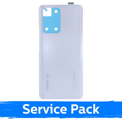 Задняя крышка совместимая с Xiaomi 11T (11T Pro) лунно-белая (Service Pack)