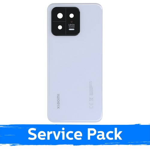 Galinis dangtelis, suderinamas su Xiaomi 13 / baltas / (Service Pack)
