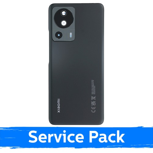 Back Cover Compatible With Xiaomi 13 Lite / Black / (Service Pack)