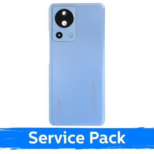 Back Cover Compatible With Xiaomi 13 Lite / Lite Blue / (Service Pack)