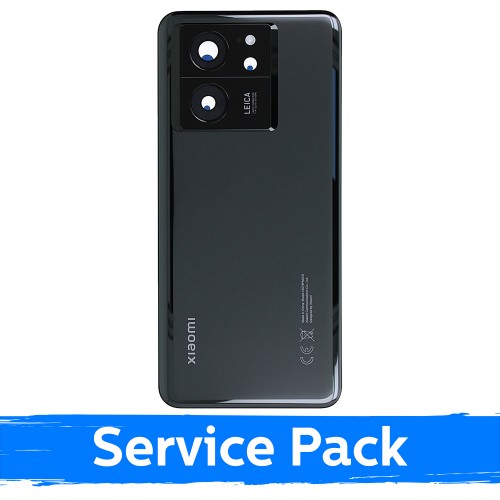 Задняя крышка совместимая с Xiaomi 13T чёрная (Service Pack)