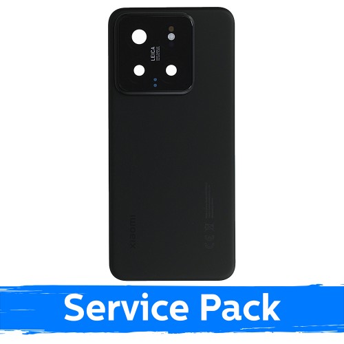Galinis dangtelis, suderinamas su Xiaomi 14 / juodas / (Service Pack)