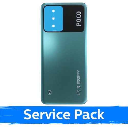 Galinis dangtelis, suderinamas su Xiaomi Poco X5 5G / Supernova Green / (Service Pack)