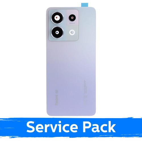 Back Cover Compatible With Xiaomi Redmi Note 13 Pro 5G / Aurora Purple / (Service Pack)