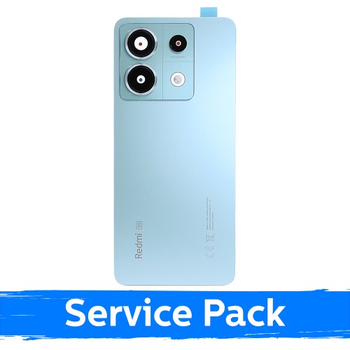 Galinis dangtelis, suderinamas su Xiaomi Redmi Note 13 Pro 5G / Ocean Teal / (Service Pack)