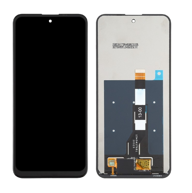 LCD экран Nokia X10/X20 с сенсорным экраном чёрный (восстановленный) ORG