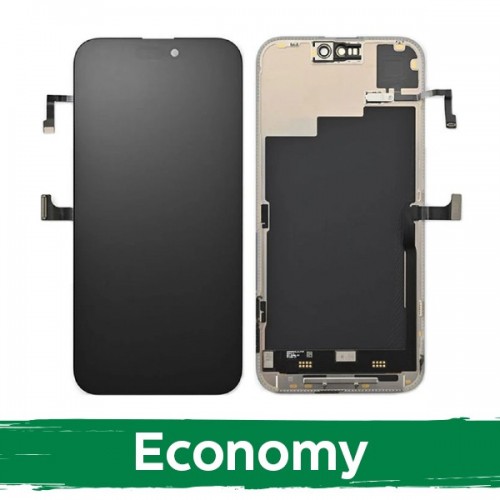 LCD Display Compatible With iPhone 15 Pro Max Black (INCELL / Economy)