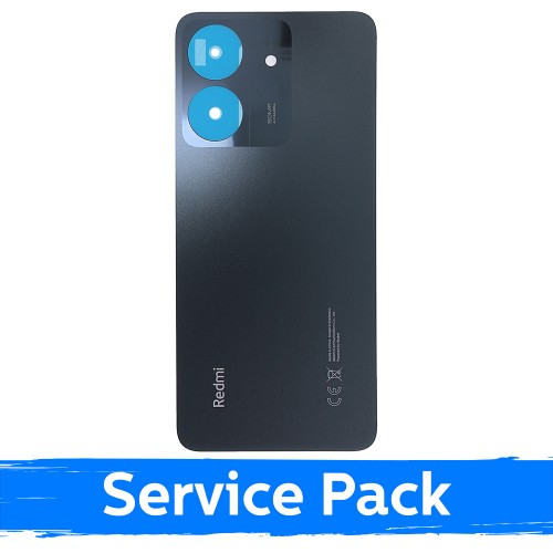 Задняя крышка для Xiaomi Redmi 13C / тёмно-синий / (Service Pack)