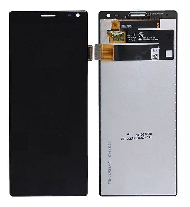 LCD экран Sony Xperia 10/Xperia XA3 с тачскрином чёрный Оригинал (б/у Grade B)