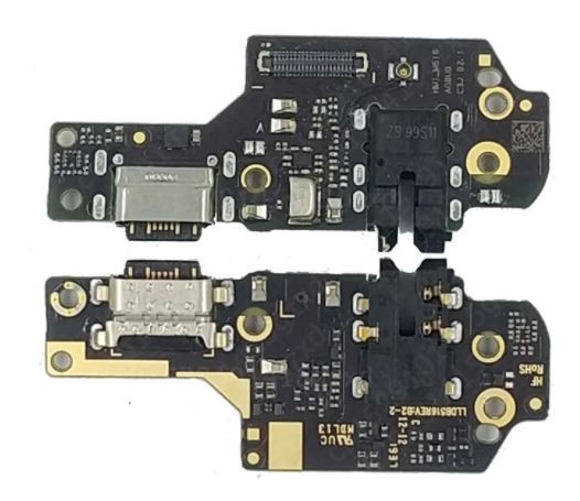 Шлейф Xiaomi Redmi Note 8 с разъёмом зарядки и микрофоном Оригинал (сервисная упаковка)
