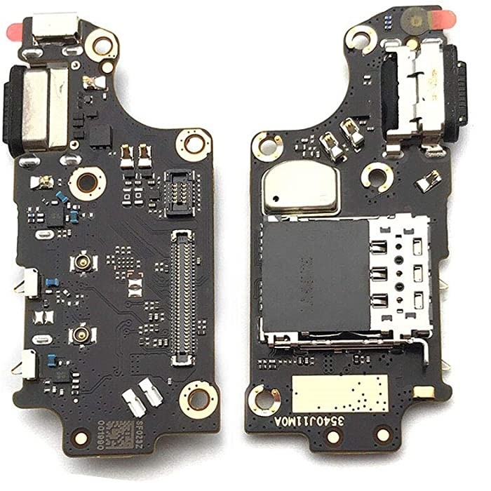 Flex Xiaomi Poco F2 Pro su įkrovimo jungtimi ir mikrofonu, SIM kortelės kontaktas ORG
