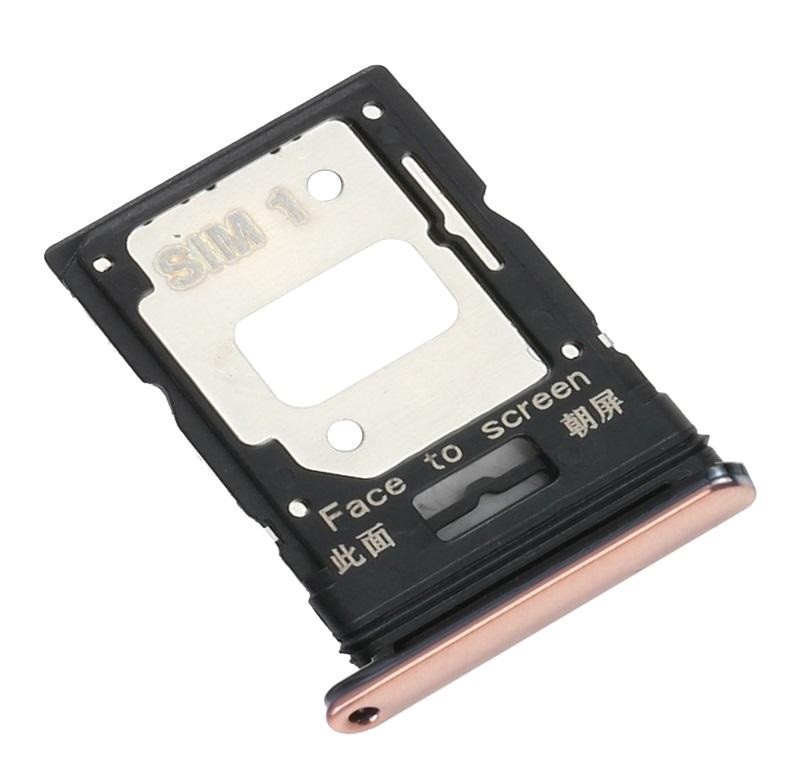 Лоток SIM-карты Xiaomi Mi 11 Lite 4G 5G 5G NE 2021 Peach Pink Оригинал