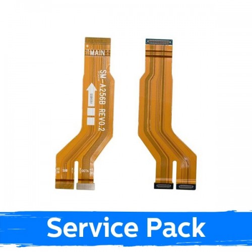 Lankstus laidas skirtas Samsung A256 A25 5G pagrindinės plokštės laidas (SUB-/-MAIN) (Service Pack)
