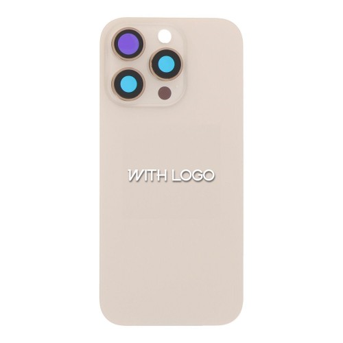 Задняя крышка совместимая с iPhone 16 Pro / пустынный титан / (без NFC шлейфа) / OEM