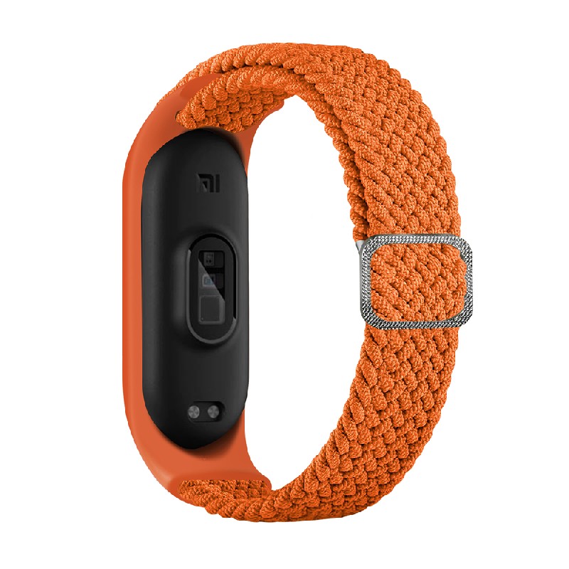 Pintas dirželis Xiaomi Mi Band 3/4/5/6 oranžinis