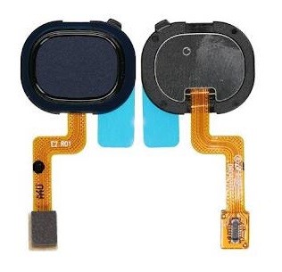 Шлейф Samsung A217 A21s 2020 с датчиком отпечатка пальца чёрный Оригинал (сервисная упаковка)