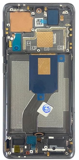 LCD экран Xiaomi 12 5G/12X 5G/12S 5G с тачскрином с рамкой чёрный Оригинал (сервисная упаковка)