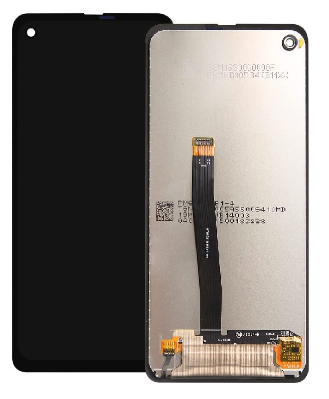 LCD ekranas Samsung G715F Xcover PRO su jutikliniu ekranu juodas ORG