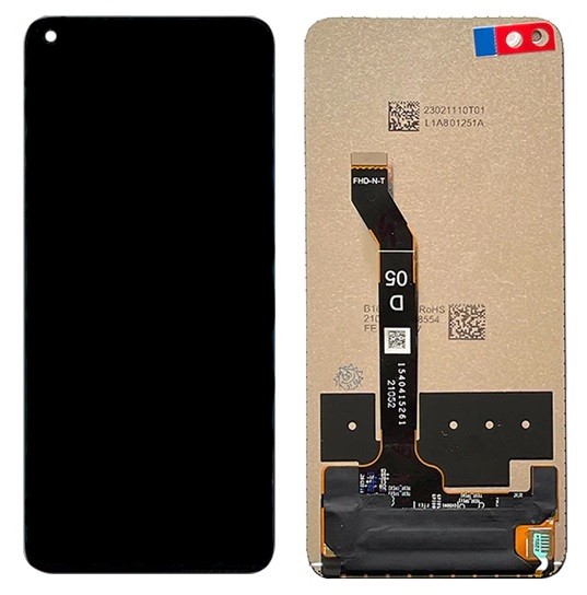 LCD ekranas Huawei Nova 8i/Honor 50 Lite/Honor X20 su lietimo ekranu juodas ORG