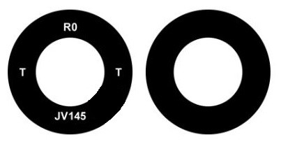 Samsung S901 S22 kameros lęšis juodas (Tele lęšis) 1vnt (techninė pakuotė)