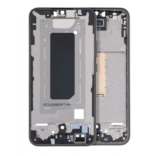 Vidurinis rėmas Samsung A346 A34 5G (juoda)